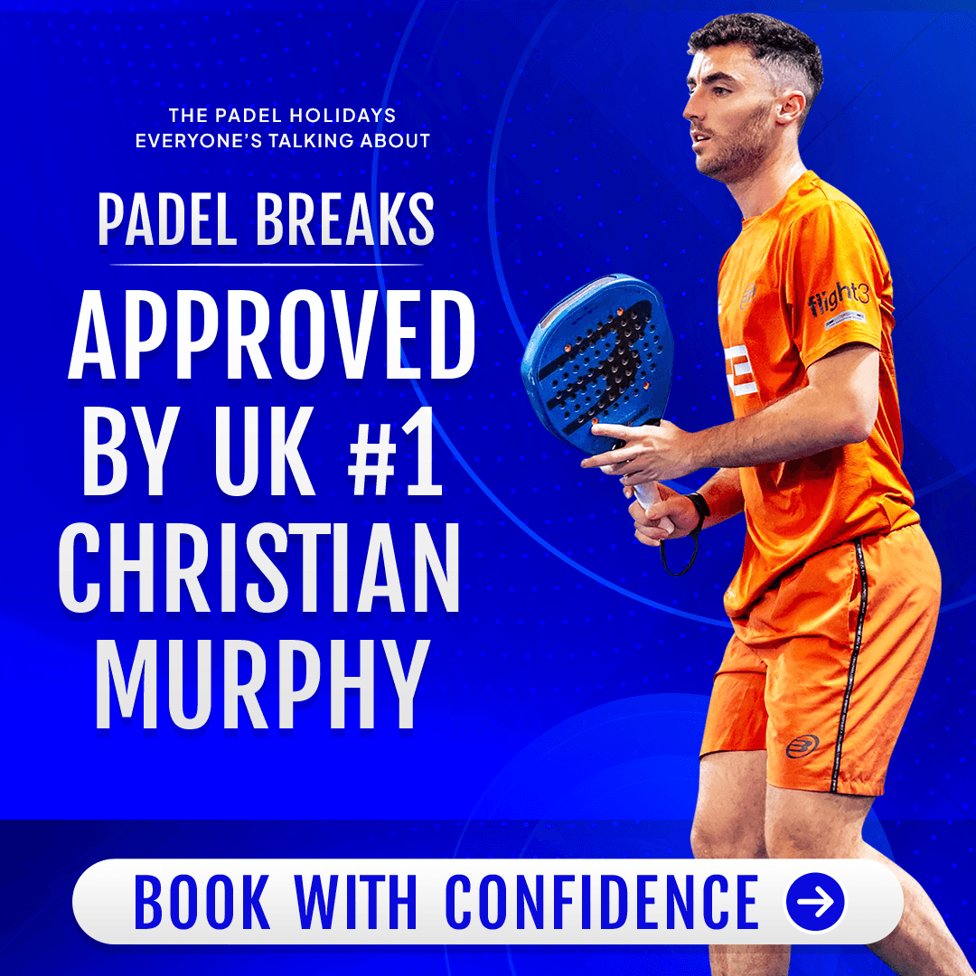 Padel Holidays - book your next padel trip with confidence.